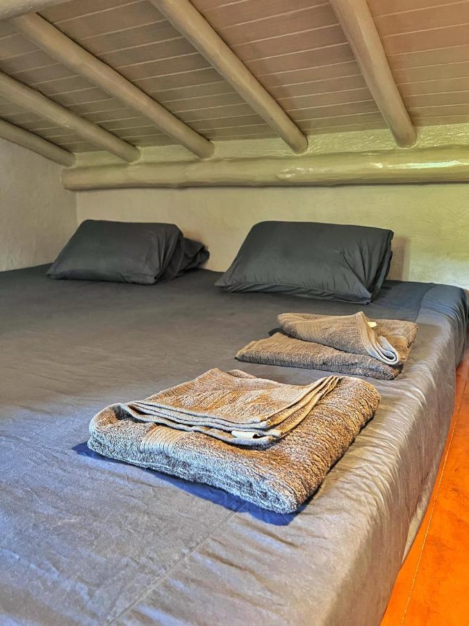 Casinha Azul na beira do Rio Caraíva Vila Exterior foto