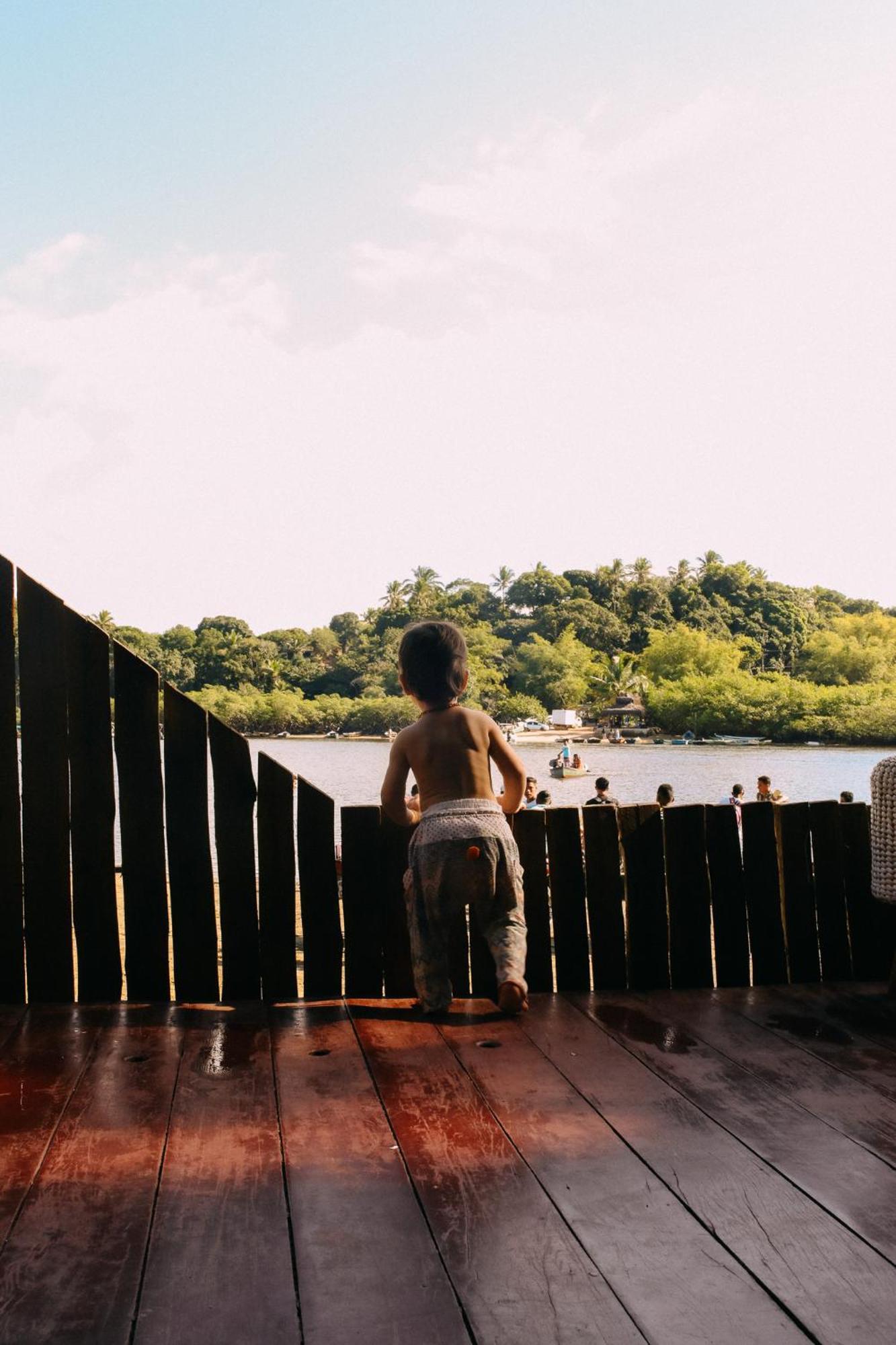 Casinha Azul na beira do Rio Caraíva Vila Exterior foto
